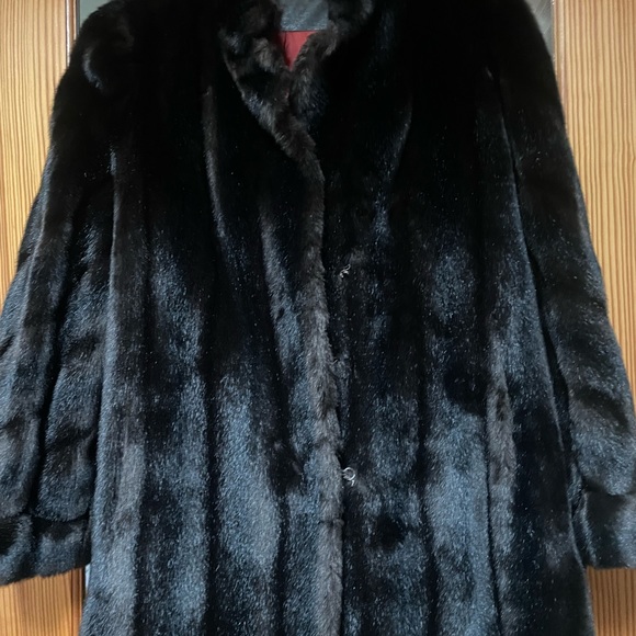 Vintage faux fur jacket - Picture 5 of 11